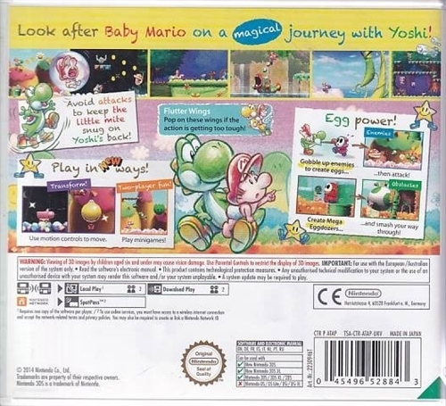 Yoshis New Island - Nintendo Selects - Nintendo 3DS Spil - (A Grade) (Genbrug)